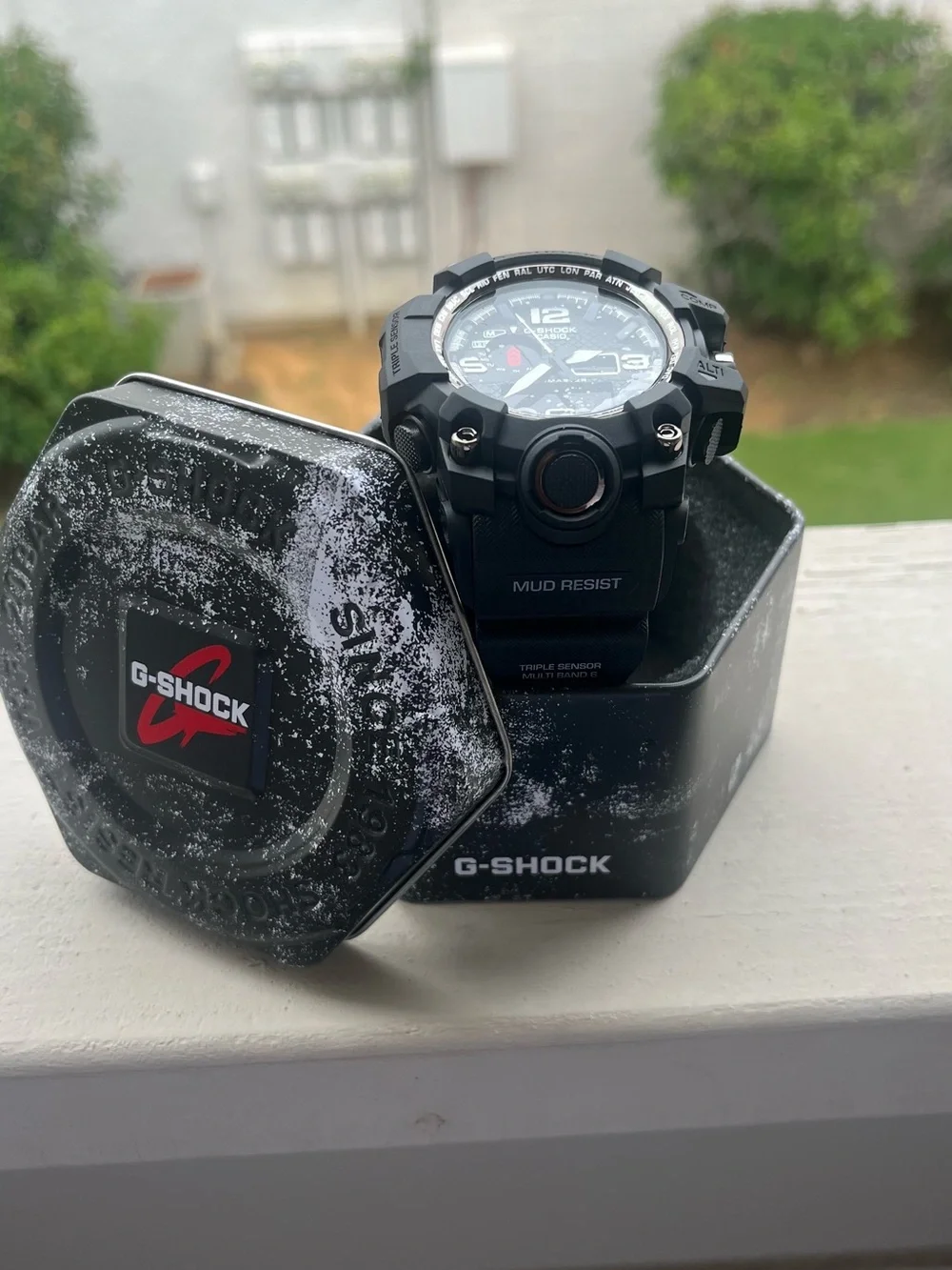 G-Shock Black Rugged Mud Resist Digital-Analog Smartwatch